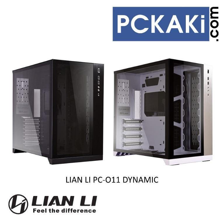 In Stock Lian Li Pc O11 Dynamic Black White Tempered Glass Tower Chassis Computers Tech Parts Accessories Computer Parts On Carousell