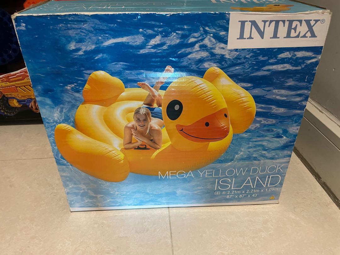 Intex mega yellow duck island on sale