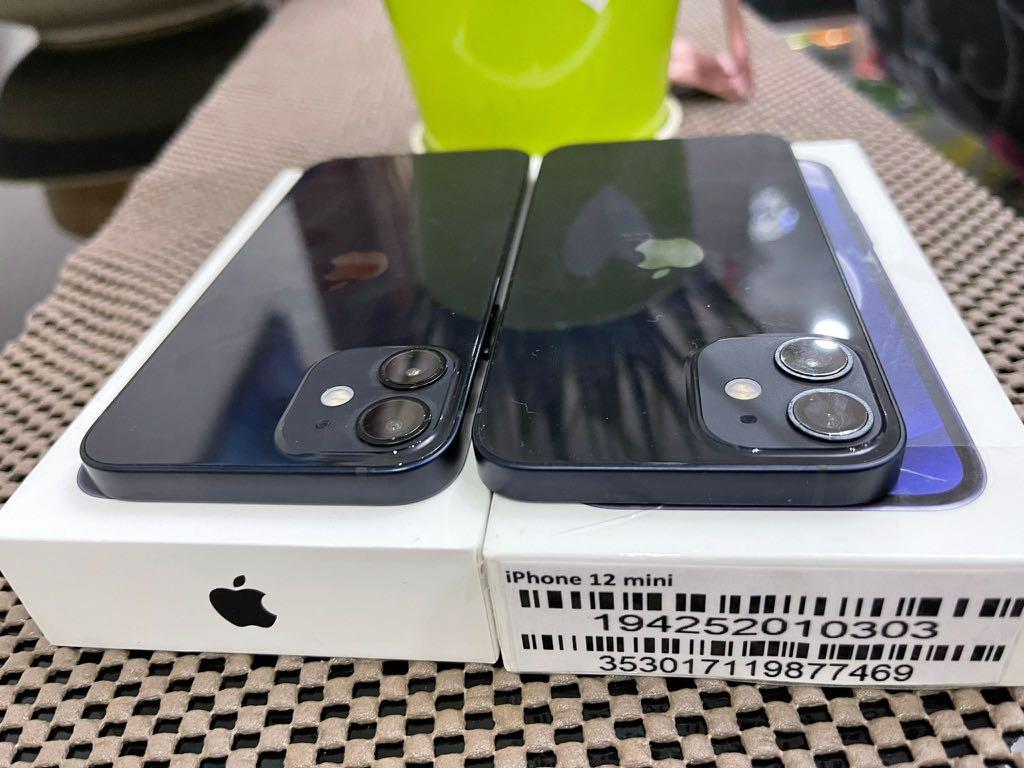 iPhone 12 mini 64gb 黑色幾乎全新未使用電池100% 最後兩部, 手提電話