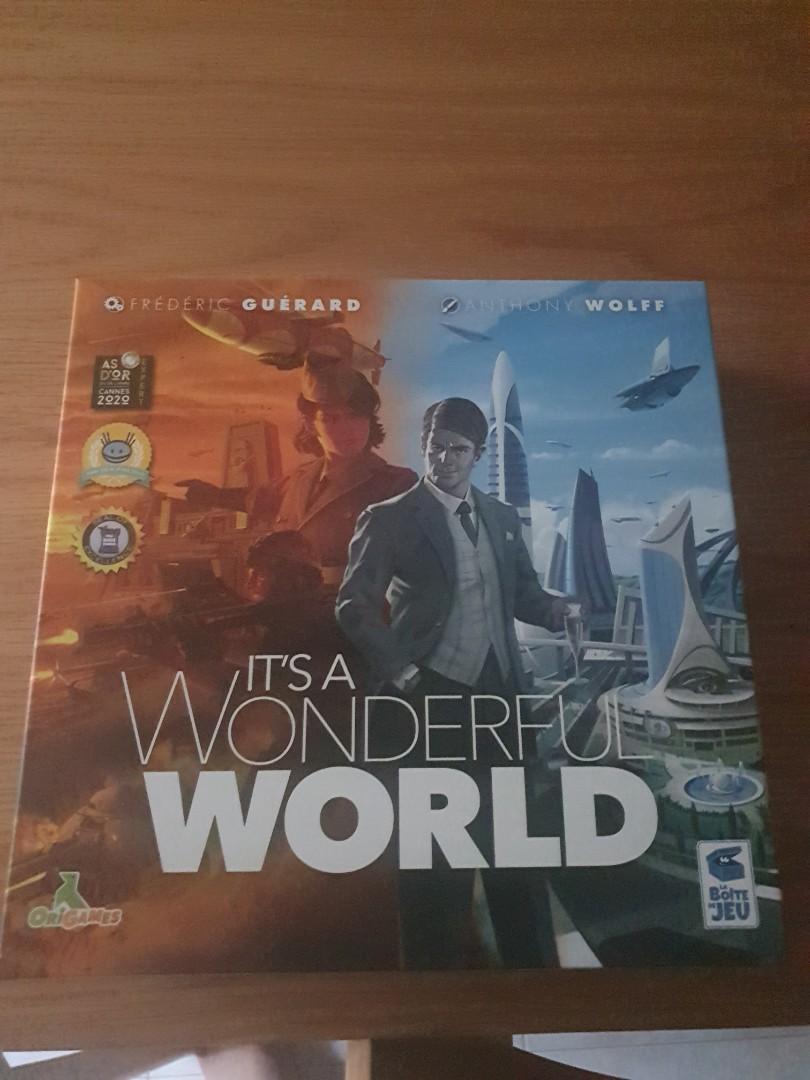 It's a Wonderful World Board Game, Hobbies & Toys, Toys & Games on