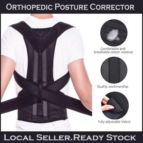 Japanese Orthopedic Posture Corrector / Back Posture Brace / Stop ...