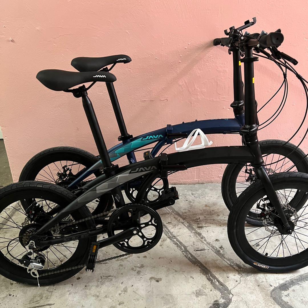 Java Zelo foldie v2 foldable bike shimano folding bicycle, Sports