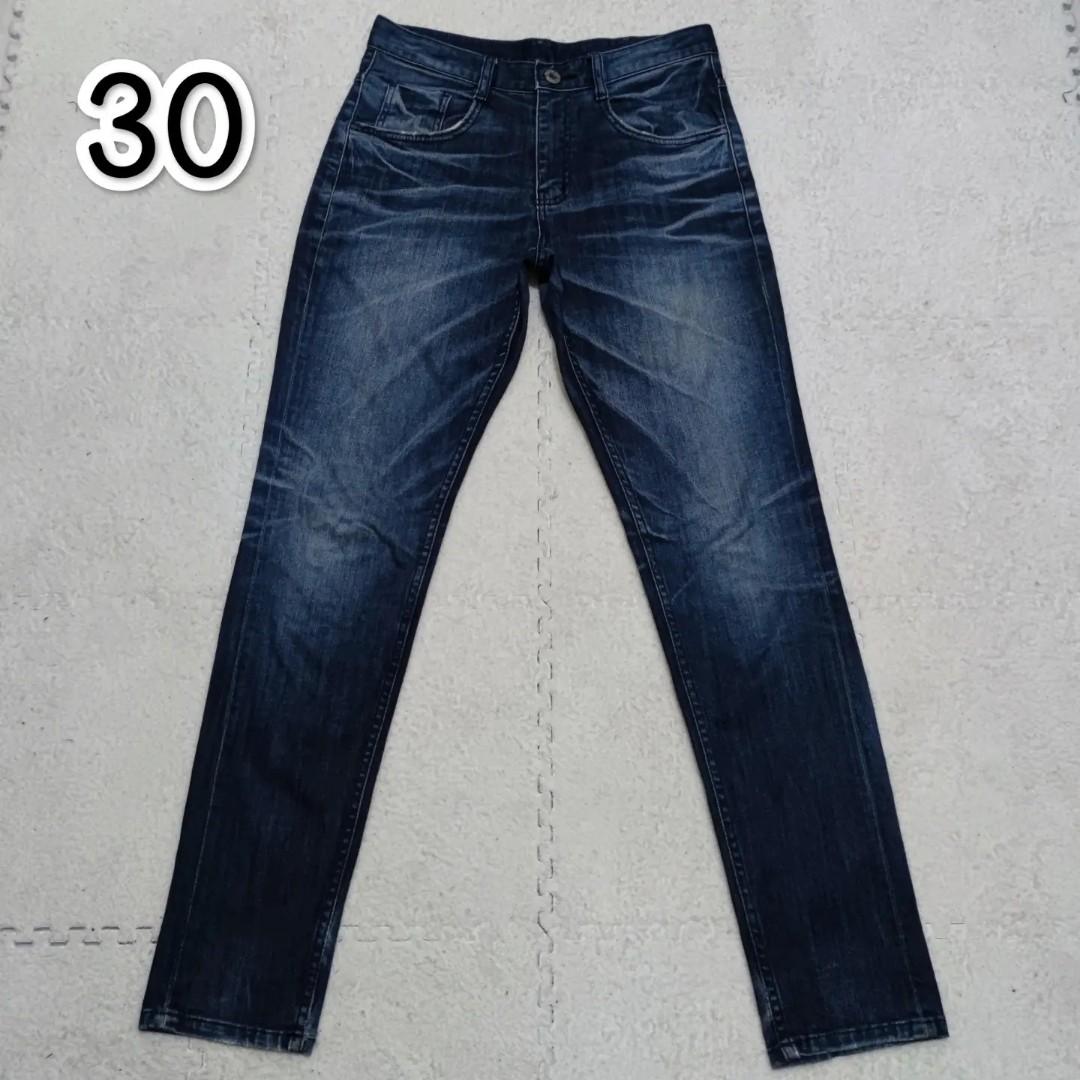 Jeans Design CDR, Fesyen Pria, Pakaian 