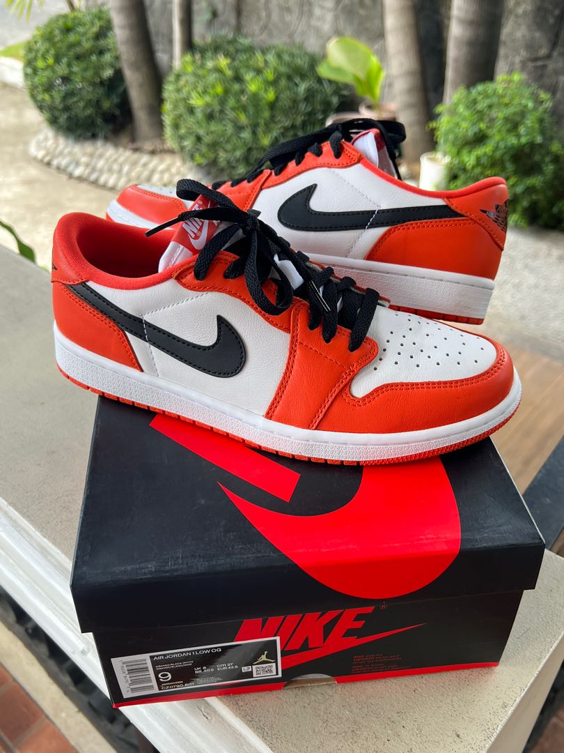 Jordan 1 low top starfish