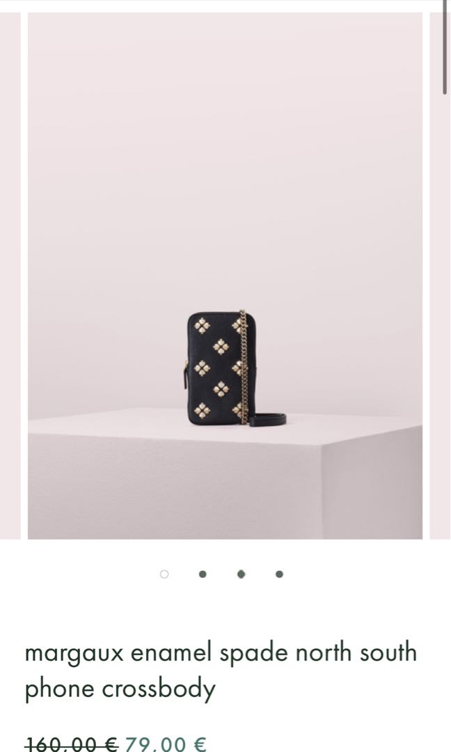 Margaux enamel spade sales north south phone crossbody