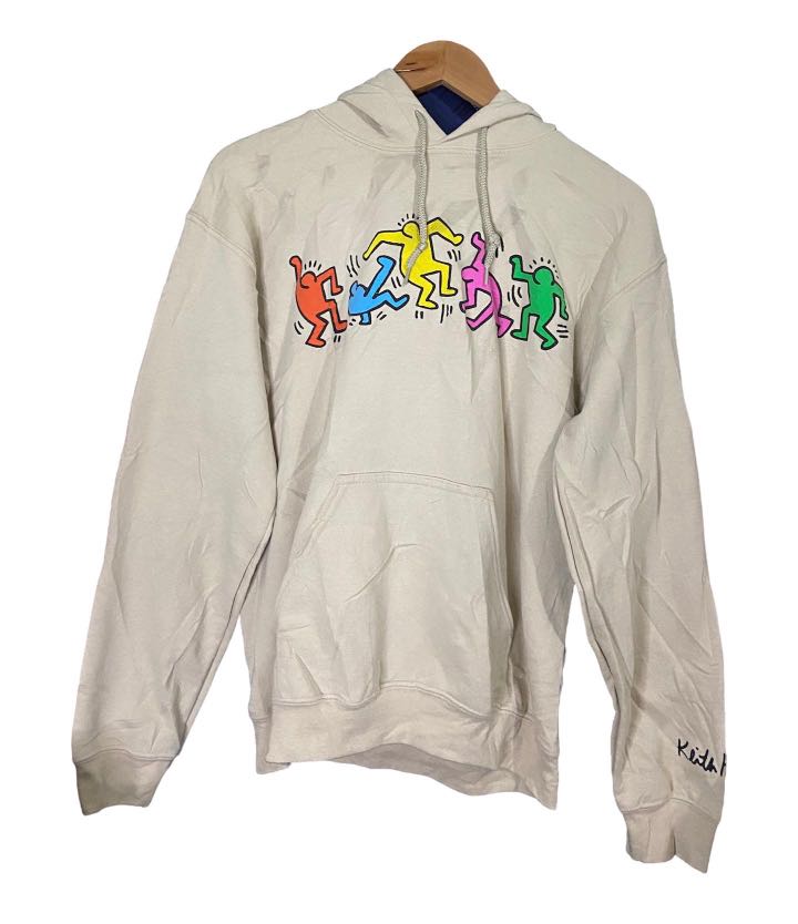 Keith haring hoodie, Men's Fashion, Activewear on Carousell
