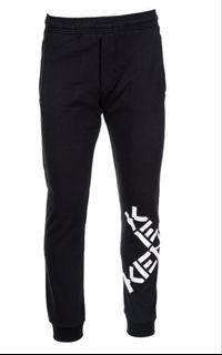 Kenzo Mens Sports Logo Printed Sweatpants Trackies Size M/34