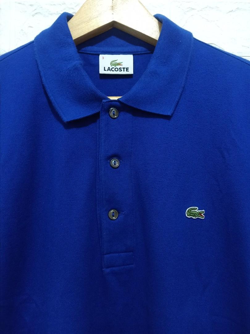 Lacoste Polo T-shirt Blue Original 