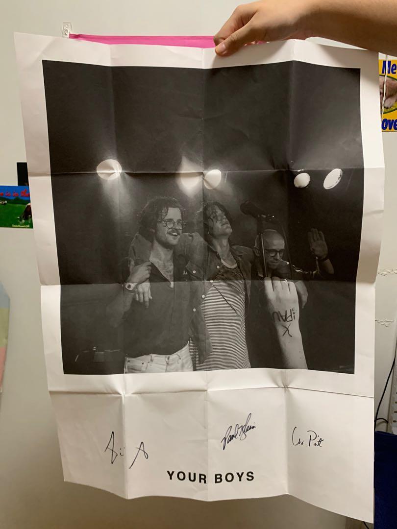 LANY 2016 NEWSLETTER SIGNED POSTER (Category: CDs & DVDs) located in Angeles City. Submitted by handledwithIove (Listing ID 1165163120, Image 1). Description: - rare lany poster from their 2016 newsletter // officially signed by them! - see next photos for flaws - dm for more details - still negotiable .