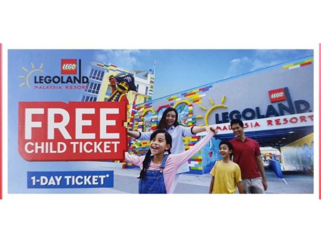 Legoland half best sale day tickets