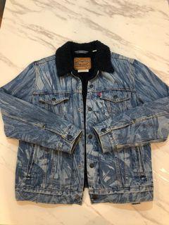 Levi’s X fresh leaves 牛仔外套  M號 限量聯名款 JustinTimberlake