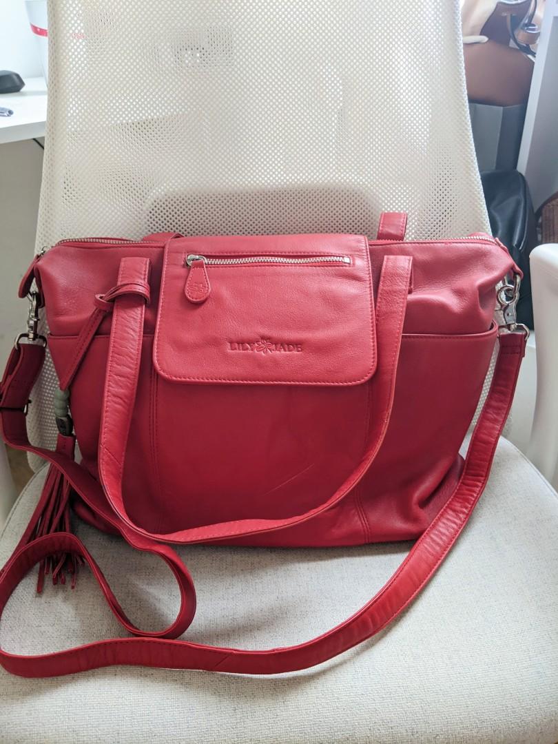 Lily Jade Madeline Bag (multiway) in Red, Babies & Kids, Going Out