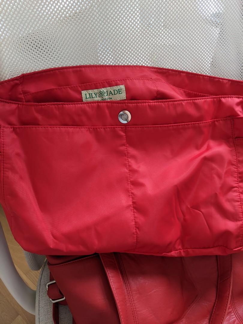 Lily Jade Madeline Bag (multiway) in Red, Babies & Kids, Going Out