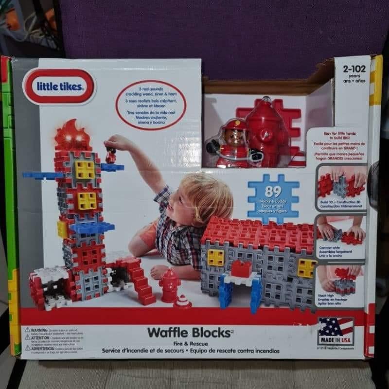 Little Tikes Waffle Blocks Fire Rescue