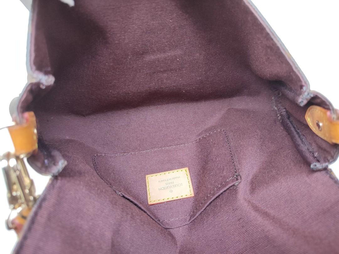 Louis Vuitton Audacieuse bag Purple Dark purple Suede Leather ref