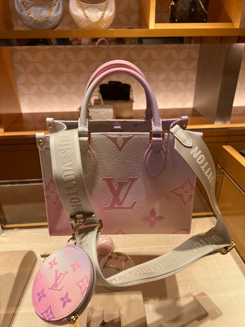 Louis Vuitton OnTheGo PM Sunrise Pastel Tote for Sale in Aurora