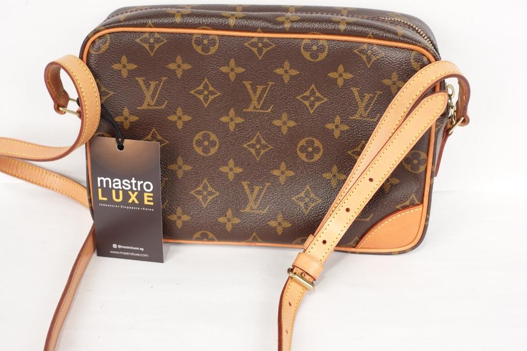 Louis Vuitton Troca PM Handbag, Luxury, Bags & Wallets on Carousell