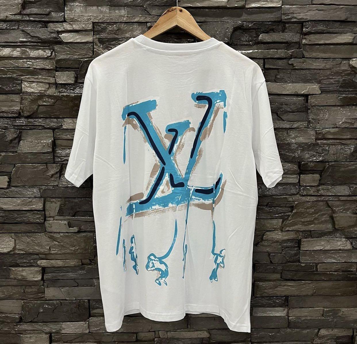 Louis Vuitton Monogram Tulle t-shirt, Luxury, Apparel on Carousell