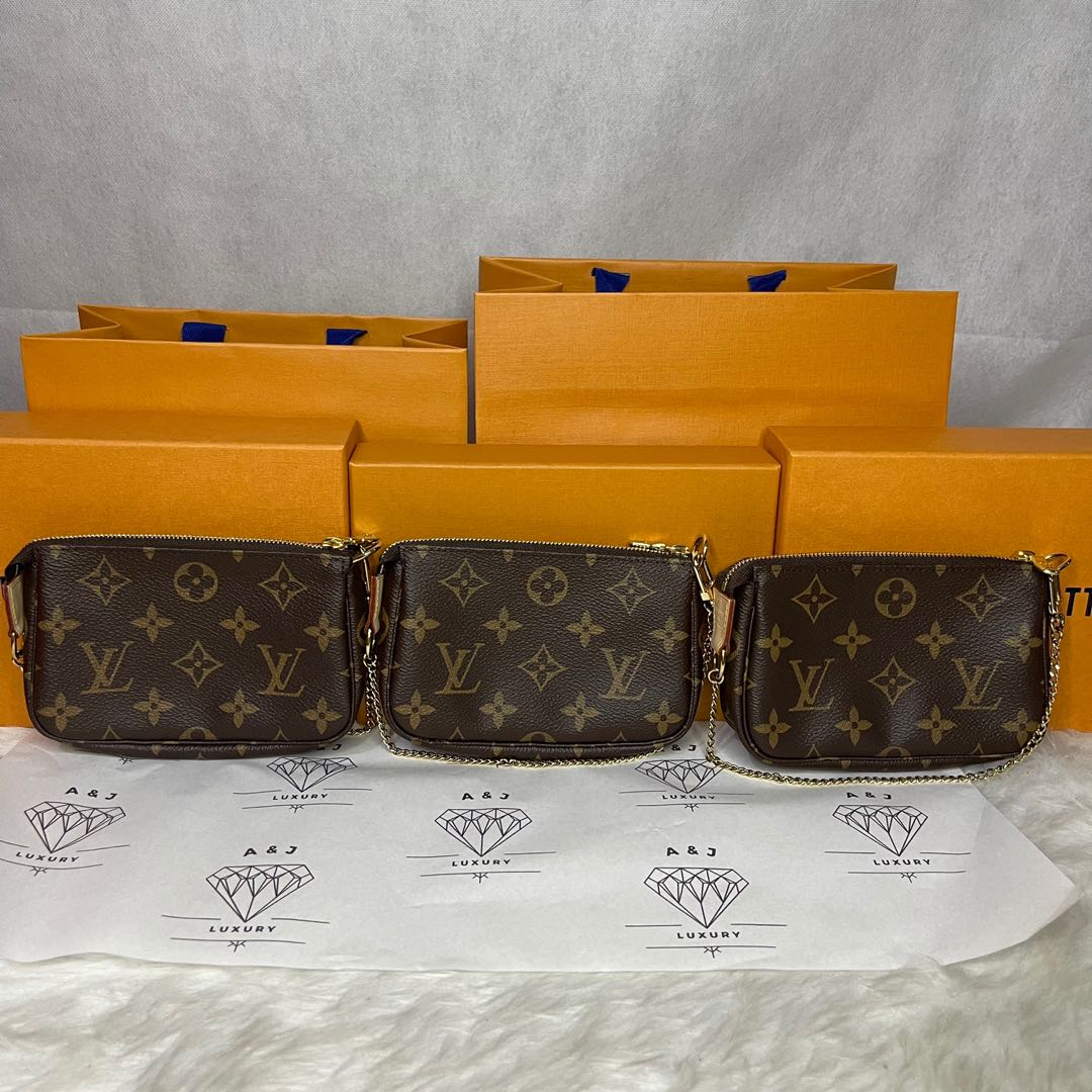 LV mini pochette By The Pool Collection, Luxury, Bags & Wallets on Carousell