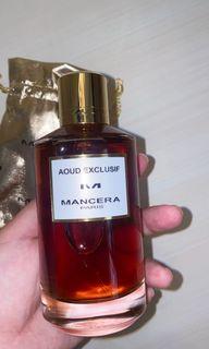 Mancera Parfume 120ml Aoud Exclusive New sealed