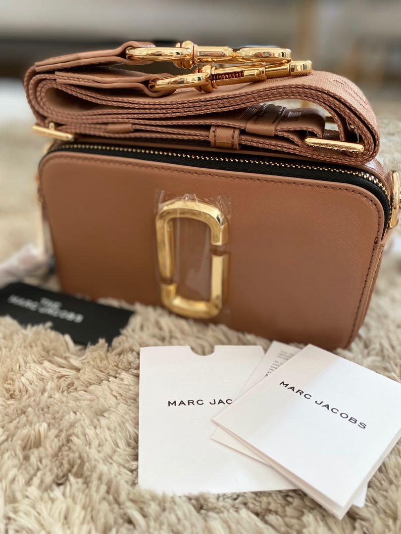 RUSH SALE ‼️Original Marc Jacobs Snapshot Sunkissed DTM Rosegold Hardware,  Luxury, Bags & Wallets on Carousell