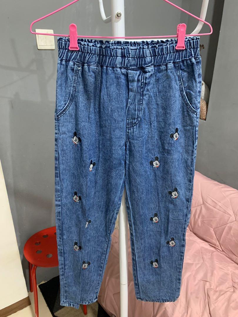 Mickey Jeans 3/4 / Semi Jeans Jegging 