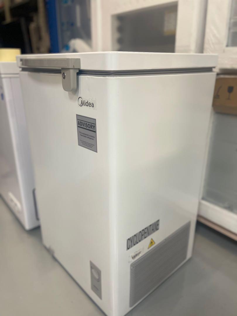 MIDEA MDRC152FZG01SG CHEST FREEZER (GROSS 99L), TV & Home Appliances
