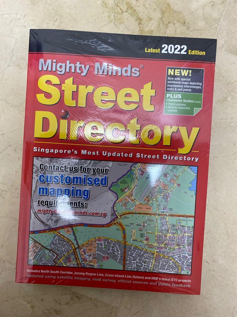 Jurong East Mrt Street Directory Mighty Minds Singapore 2022 Street Directory, Hobbies & Toys, Books &  Magazines, Travel & Holiday Guides On Carousell