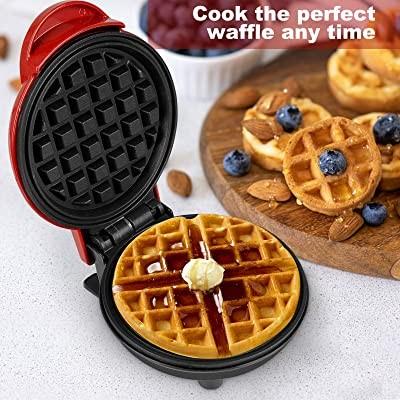 mini waffle maker time