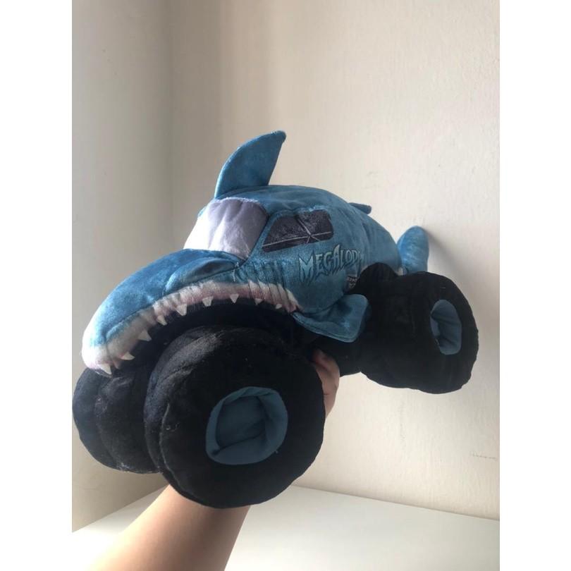 Megalodon monster truck top plush