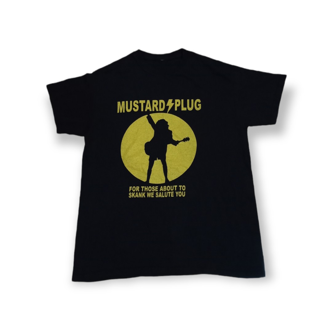 MUSTARD PLUG Band Shirt (Medium), Men's 