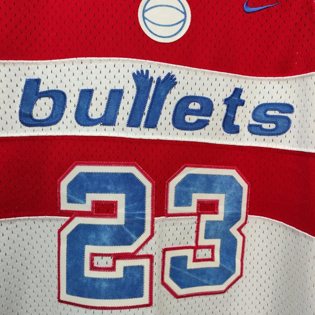 Washington bullets michael jordan jersey hot sale