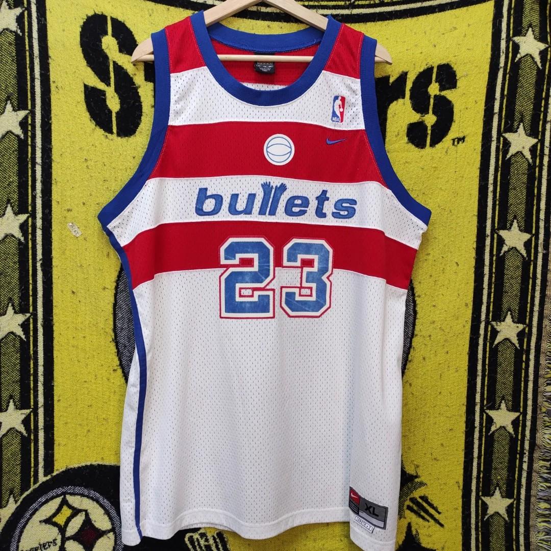 Nba Washington Bullets Basketball Jersey #23