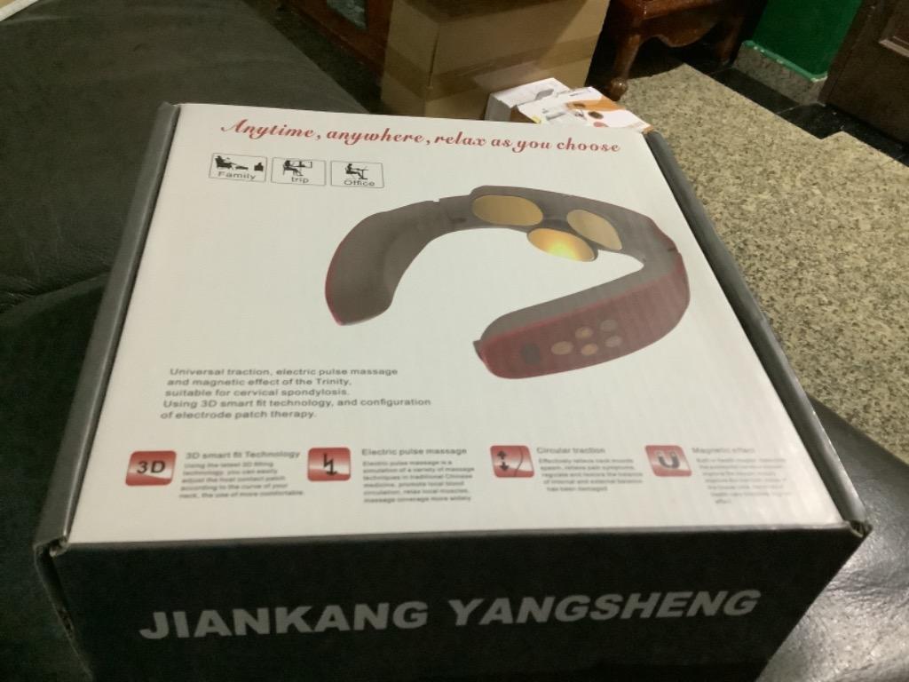 Jiankang Yangsheng, Neck Massager Relax White, Used, Excellent Condition!