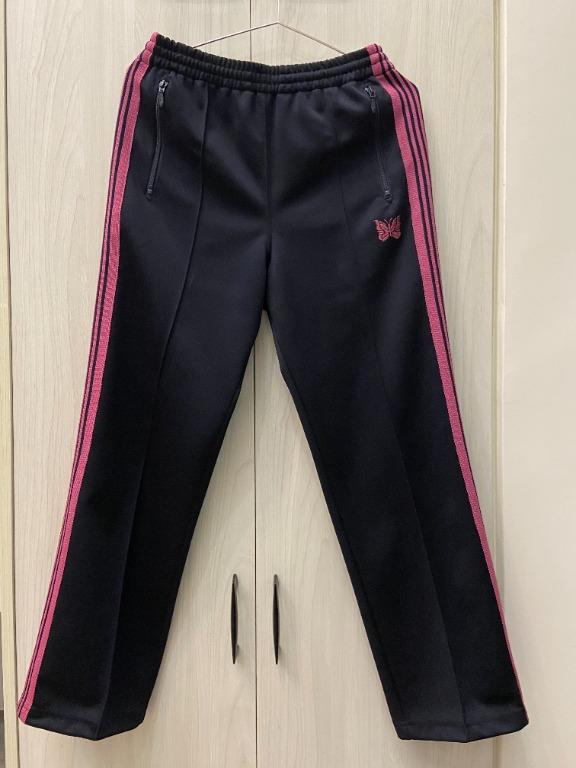 Needles Narrow Track Pants navy/pink, 他的時尚, 褲子, 長褲在旋轉拍賣