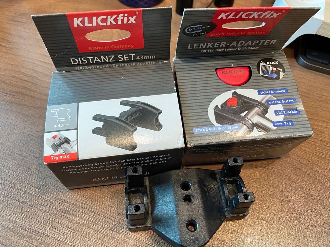 New Brompton Klickfix adaptor including extension block