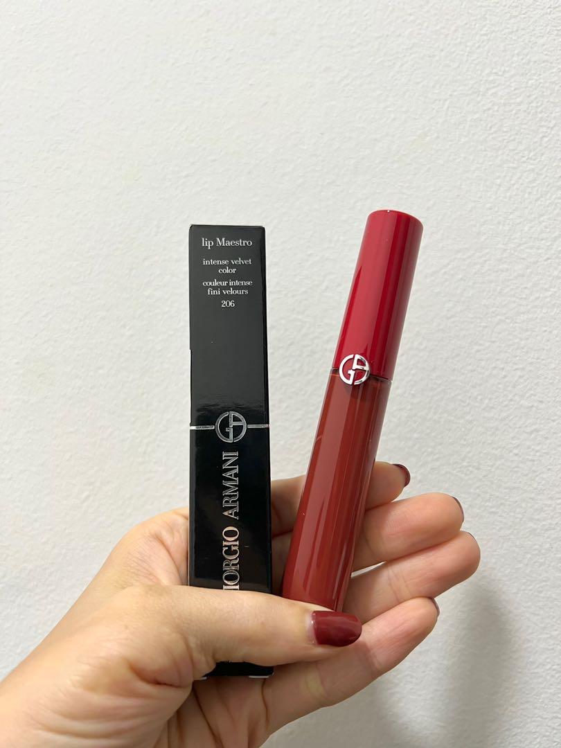 Giorgio armani clearance lip maestro 206