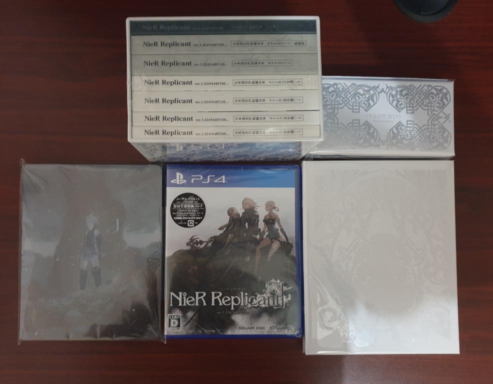 NieR Replicant Edition Collector White Snow Steelbook - No Game - Neuf