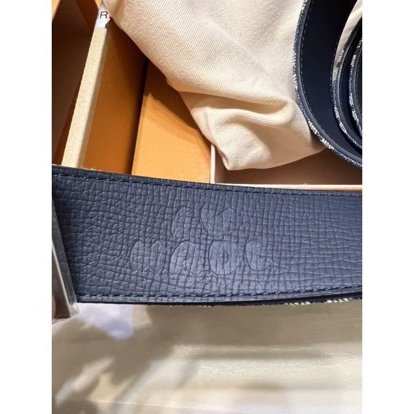 Louis Vuitton Louis Vuitton “LV Made” Nigo Denim 40MM Belt