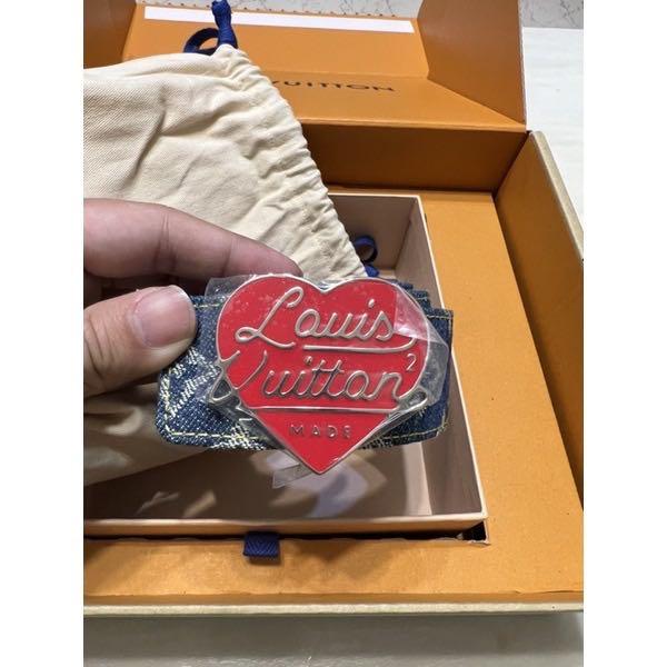 Louis Vuitton Louis Vuitton “LV Made” Nigo Denim 40MM Belt