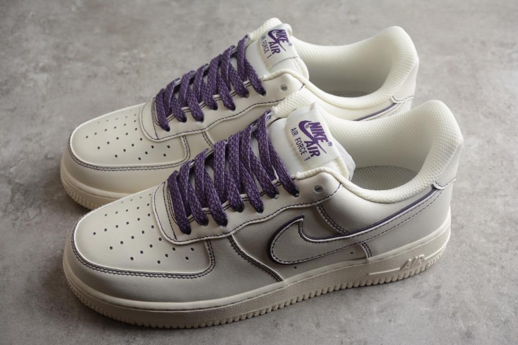 Purple nike air force best sale 1 low
