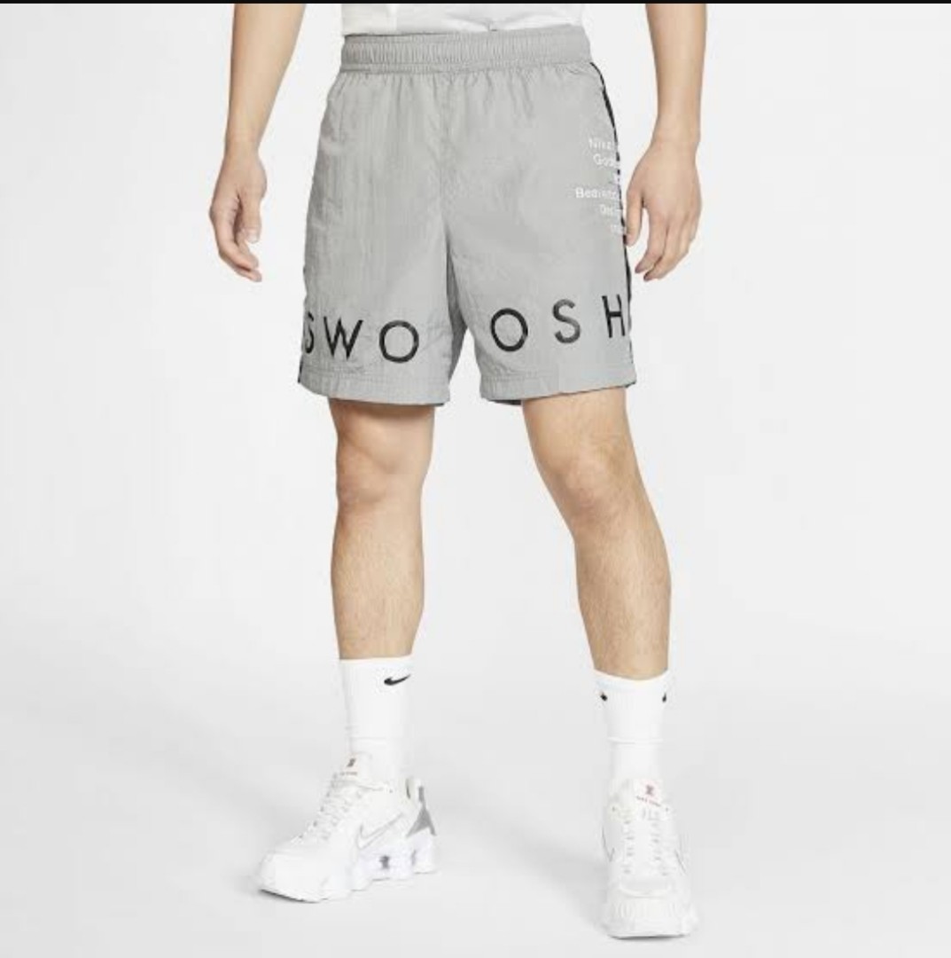 Nike Swoosh Woven Short, Fesyen Pria 