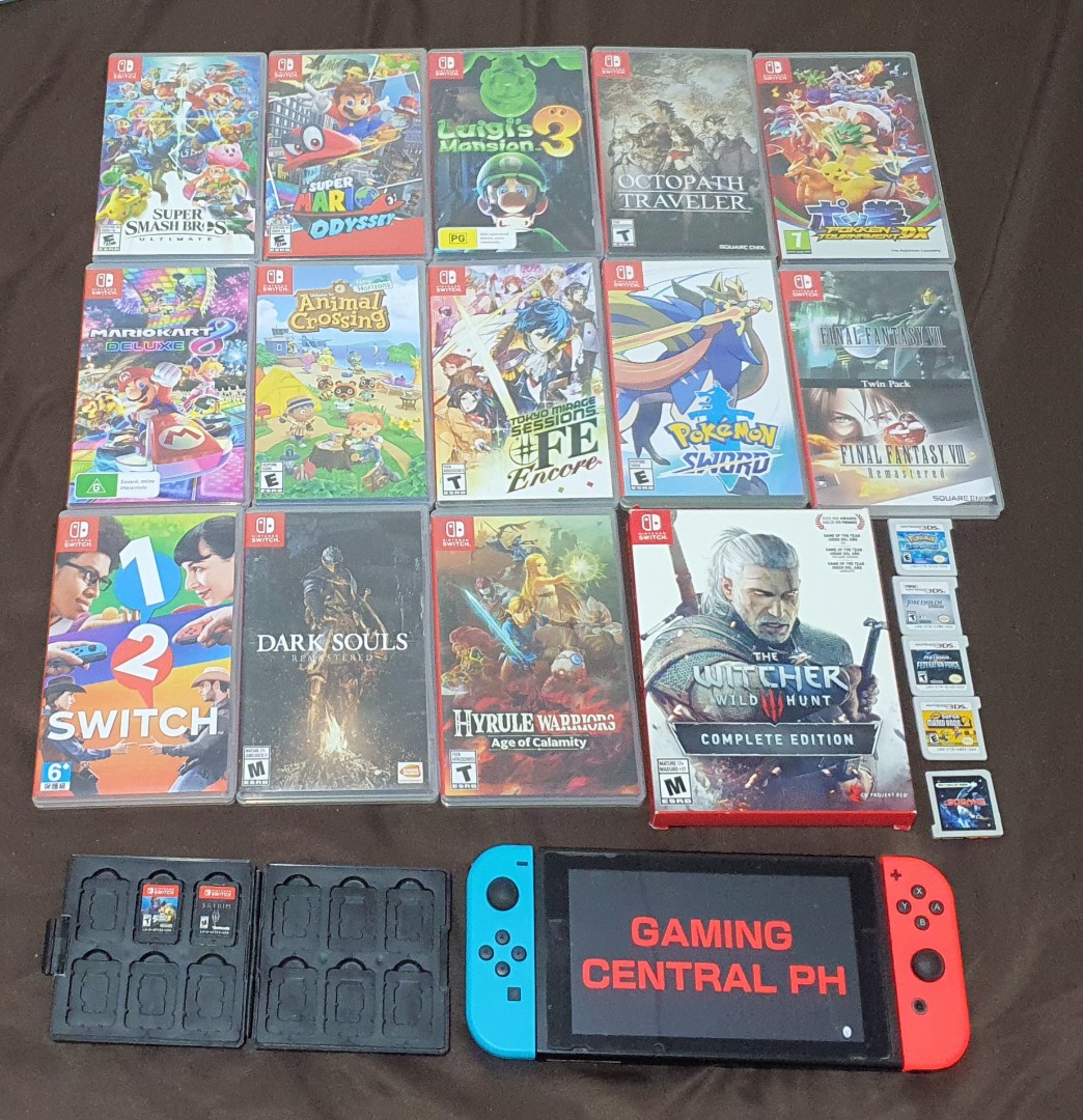 Nintendo Switch games 1,500 pesos and up, Video Gaming, Video Games,  Nintendo on Carousell