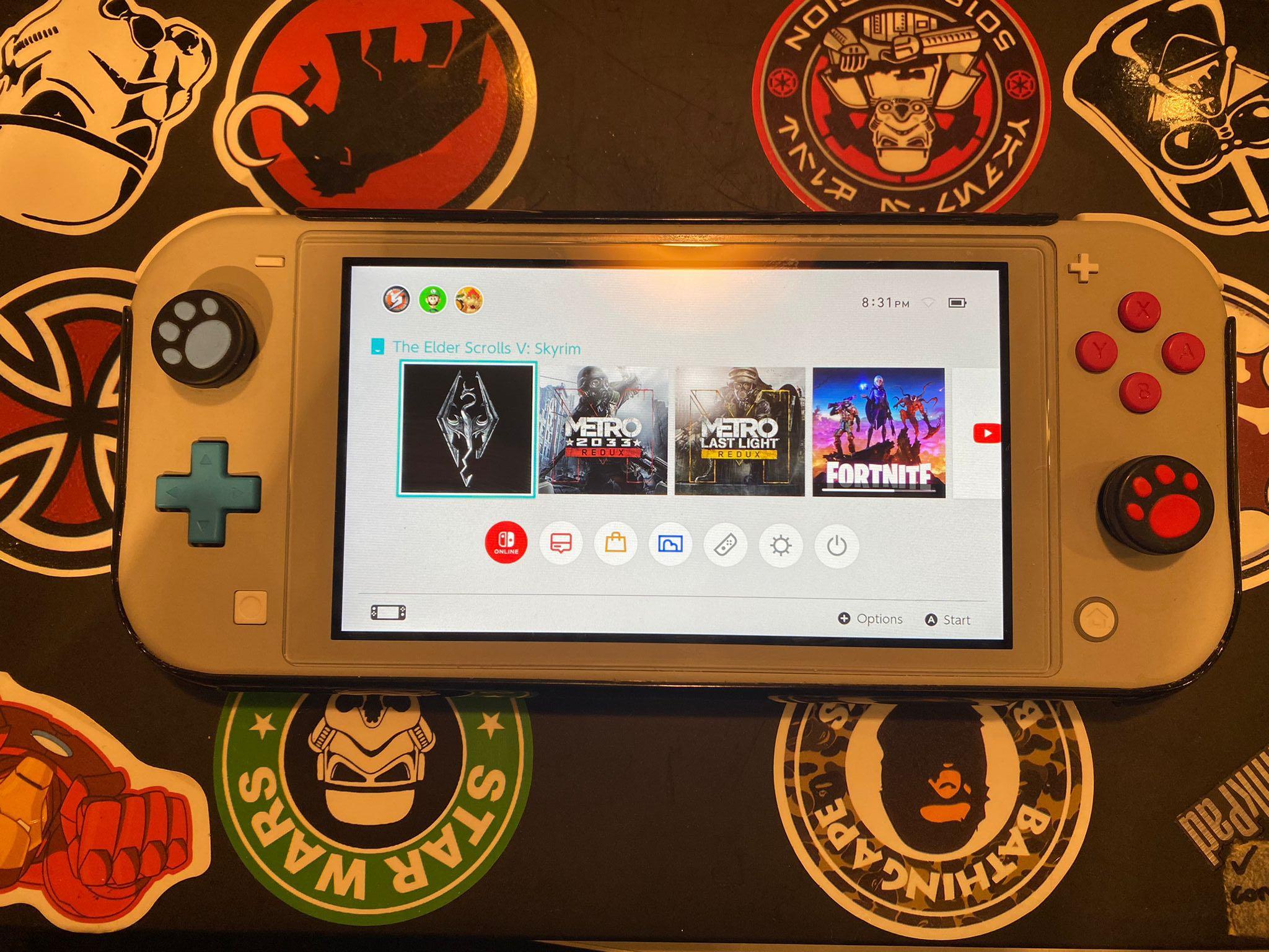 Skyrim on switch lite outlet