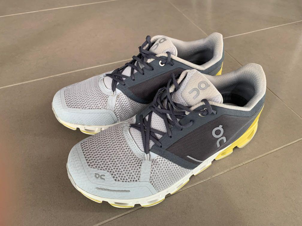 ON men cloudflyer running shoe US 9 Men s Fashion Footwear