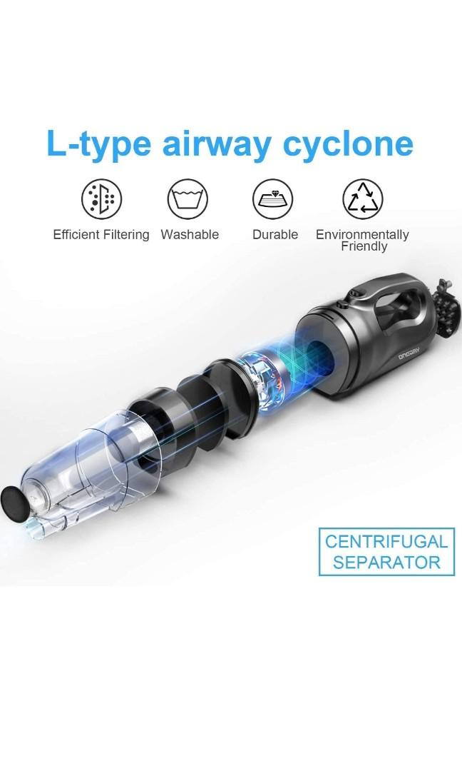 oneday Corded Handheld Stick Vacuum Cleaner 6 in 1 Multifunctional