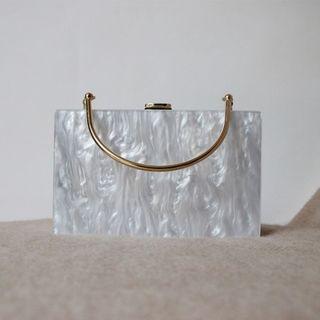 (PRE-ORDER) ✨BEST SELLER ✨ RIVA WHT- Wedding, Party or Evening Bag / Clutch
