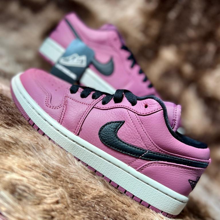 Original Nike Air Jordan 1 Low SE Women's Shoes | Light Mulberry / Light  Bone / Black 6.5US, Women's Fashion, Footwear, Sneakers on Carousell