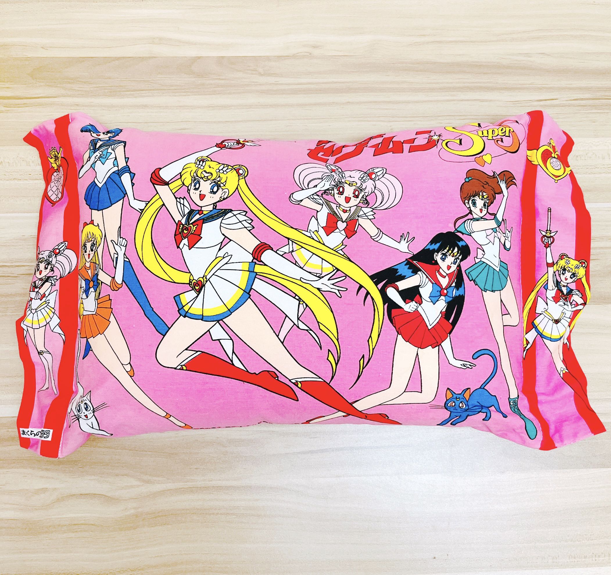 Original Sailor Moon Pillow Furniture Home Living Bedding Towels on Carousell