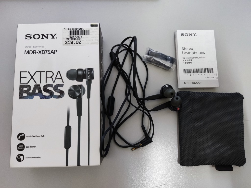 Sony best sale xb75ap review